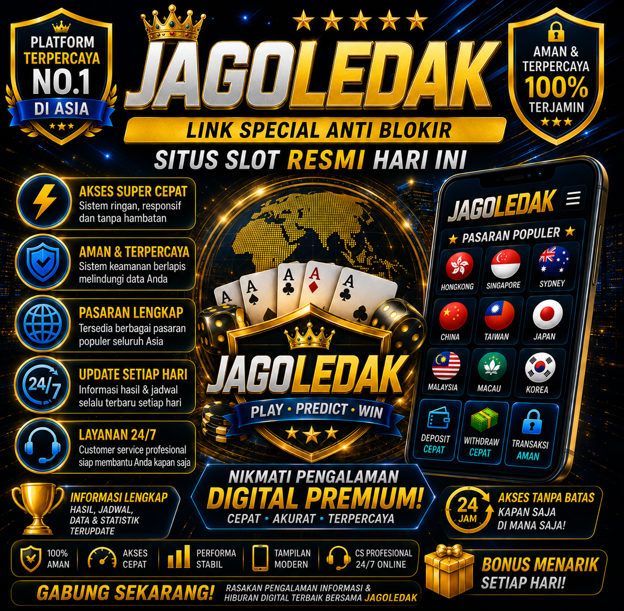 JAGOLEDAK | Link Special Anti Blokir Situs Slot Resmi Jagoledak Terpercaya Maxwin Hari Ini